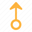 arrow, indicator, directional, pointer