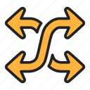 arrow, indicator, directional, arrows