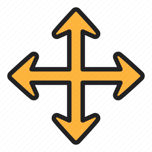 Arrow, indicator, directional, move icon - Download on Iconfinder