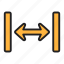 arrow, indicator, directional, resize 