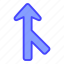 arrow, indicator, directional, merged
