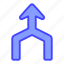 arrow, indicator, directional, merged 