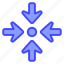 arrow, indicator, directional, target 