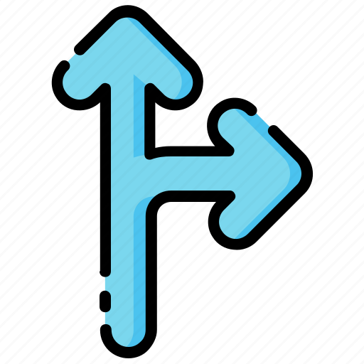 Right, exit, arrow, direction, way, sign icon - Download on Iconfinder