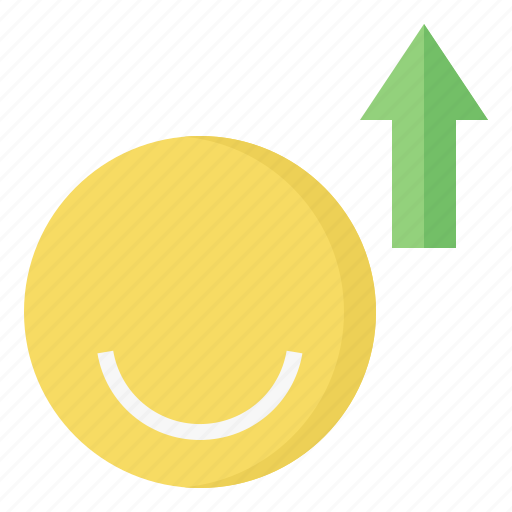 Satisfaction, happiness, arrow, pleasure, customer, satisfy icon - Download on Iconfinder