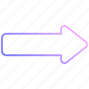 arrow, left, leftward, direction, move, back, navigation