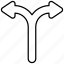 two, way, arrow, bidirectional, two-way, direction, navigate, move 