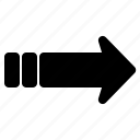 arrow, direction, navigation, right, pointer, sign, movement, shortcut