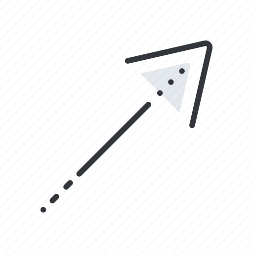 Arrow, arrows, corner, right, top icon - Download on Iconfinder