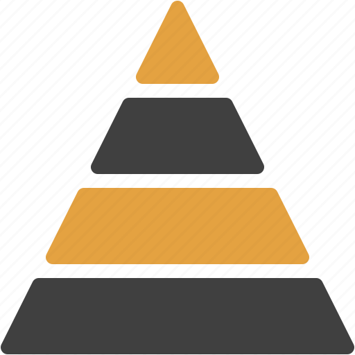 Pyramid, chart, business, and, finance, analytics, stats icon - Download on Iconfinder