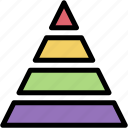 pyramid, chart, business, and, finance, analytics, stats