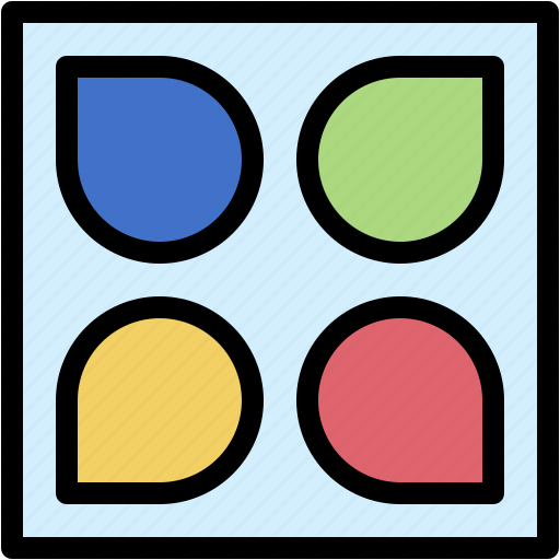 Analytics, edit, color, scheme, art, and, design icon - Download on Iconfinder