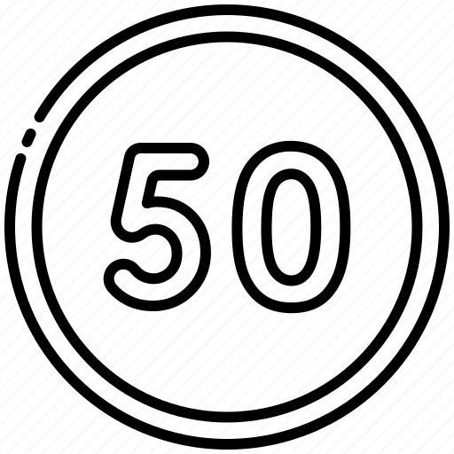 Fifty, distance, dimension icon - Download on Iconfinder