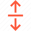 arrow, average, direction, elevator, pointer, way