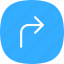 arrows, pointers, swipe, right, button, interface, symbol 