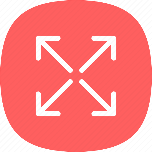 Arrows, pointers, zoom, in, out, button, interface icon - Download on Iconfinder