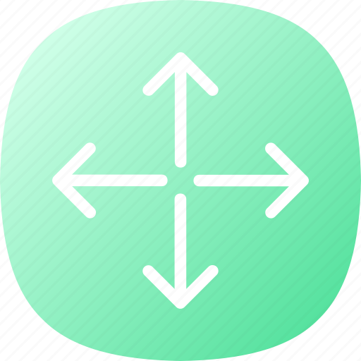 Arrows, pointers, expand, button, interface, symbol icon - Download on Iconfinder