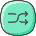 arrows, pointers, loop, arrow, button, interface, symbol
