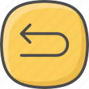 arrows, pointers, swipe, left, button, interface, symbol