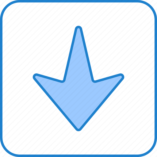 Down, arrow, download, move icon - Download on Iconfinder