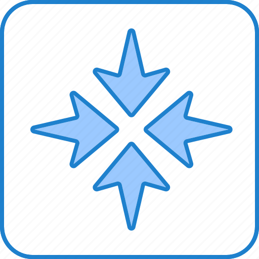 Arrows, down, left, right, up, direction, minimize icon - Download on Iconfinder