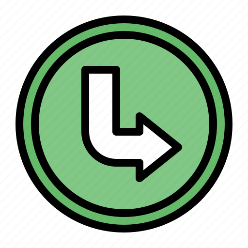 Arrow, turn, right icon - Download on Iconfinder