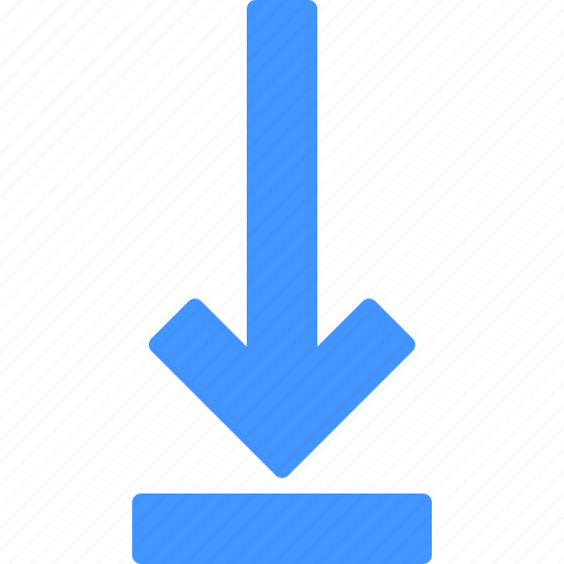 Down, arrow, download, direction icon - Download on Iconfinder