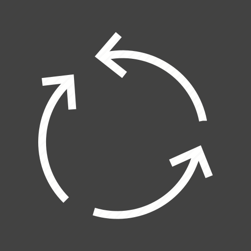 Arrow, arrows, circle, circular, cycle, graphic, round icon - Download on Iconfinder