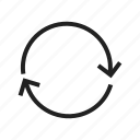 arrow, circle, circular, refresh, repeat, rotate, rotation