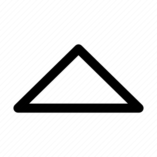 Arrow, direction, elevation, sort up, triangular arrow up, up icon - Download on Iconfinder