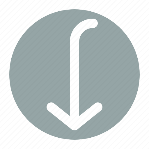 Arrow, arrows, direction, down, pointer icon - Download on Iconfinder