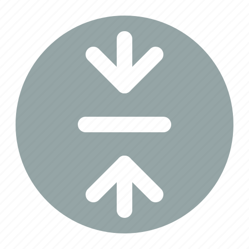 Arrow, arrows, compress, down, up icon - Download on Iconfinder