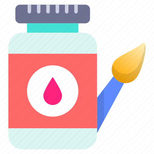 Paint jar, color bucket, paint bucket, paint can, paint container icon - Download on Iconfinder