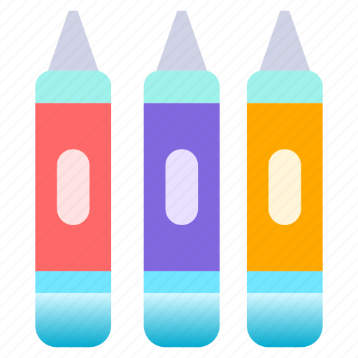 Oil pastel, pastel chalks, pestel crayons, painting tool, oil pastel box icon - Download on Iconfinder