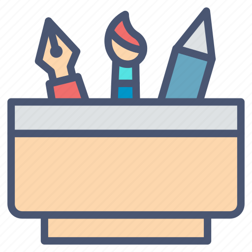 Art tools, design, pencil, ruler, school, writing icon - Download on Iconfinder