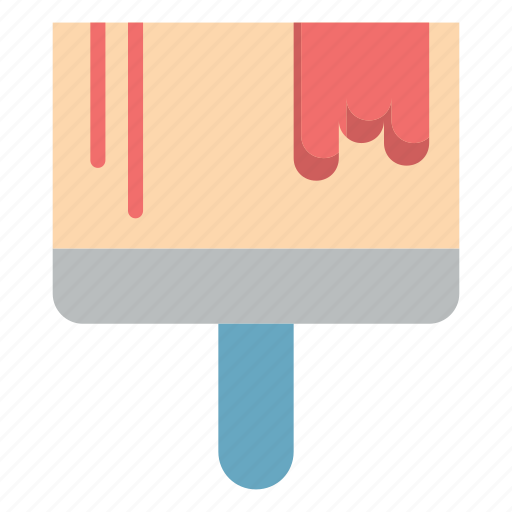 Brush, equipment, paint, paint brush, painter, palette, tool icon - Download on Iconfinder