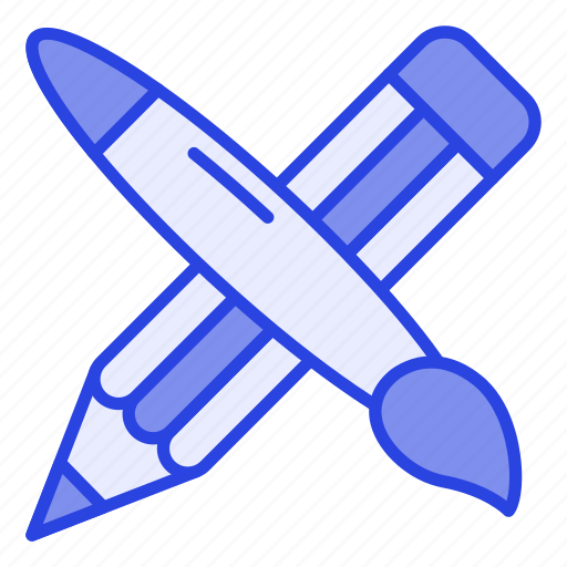 Design, tools, pencil, brush, drawing, painting, designing icon - Download on Iconfinder