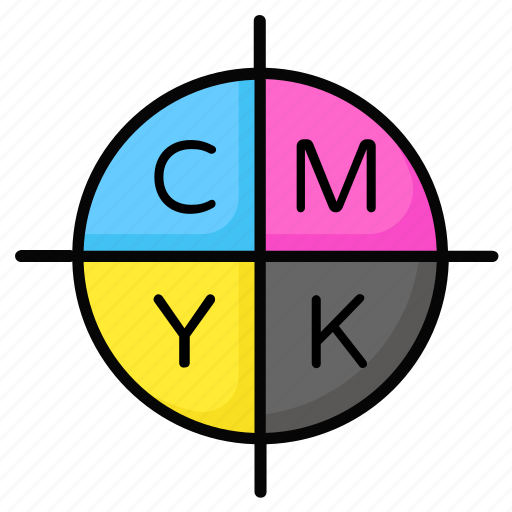 Cmyk, colors, cyan, magenta, yellow, black, toner icon - Download on Iconfinder