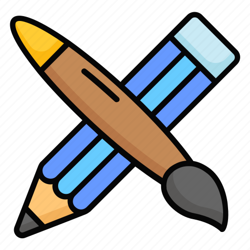 Design, tools, pencil, brush, drawing, painting, designing icon - Download on Iconfinder
