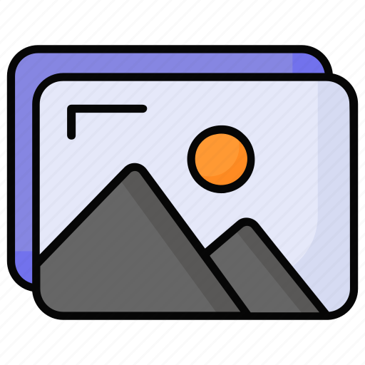 Pictures, images, photography, photos, photographs, multimedia, hills icon - Download on Iconfinder