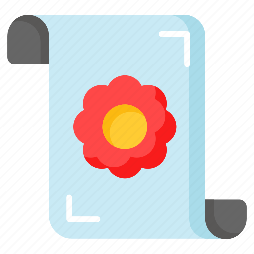 Graphic, design, file, document, designing, sheet, flower icon - Download on Iconfinder