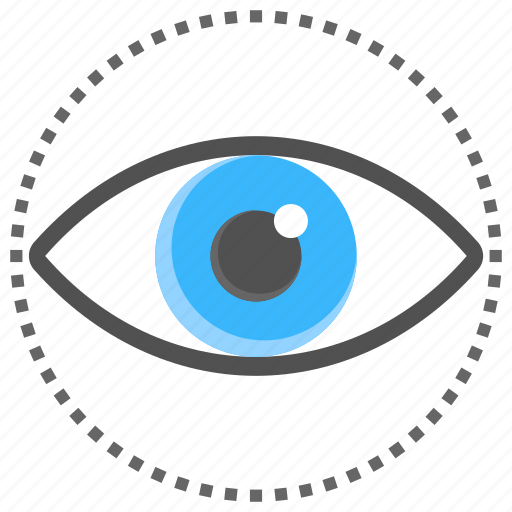 Eye, look at, monitoring, open eye, view icon - Download on Iconfinder