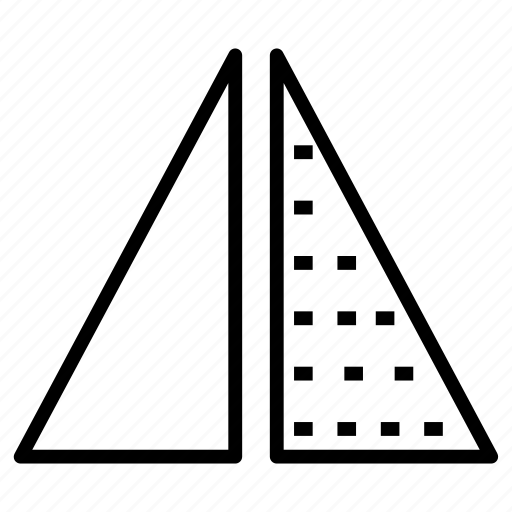 Triangle, pyramid, polygon, geometry icon - Download on Iconfinder