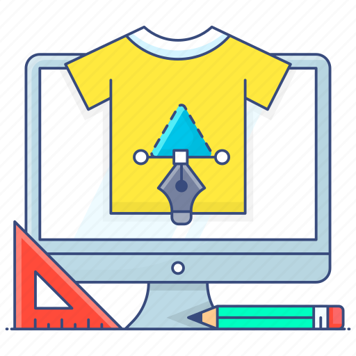Shirt, cloth designing, shirt design, t shirt designing, graphic designing, dress design icon - Download on Iconfinder