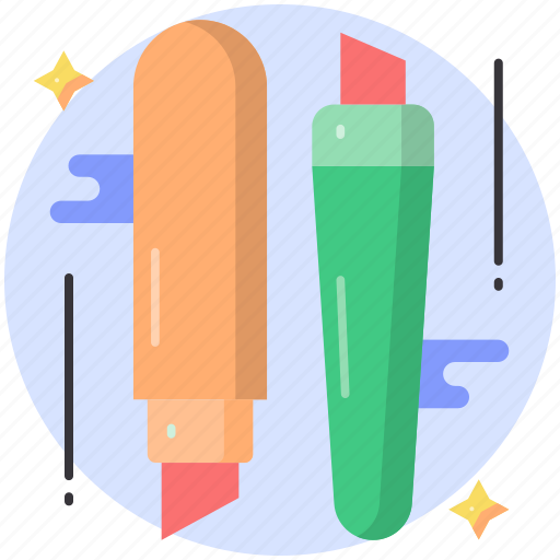 Crayons, pen, write, draw, colors, kids, drawing icon - Download on Iconfinder