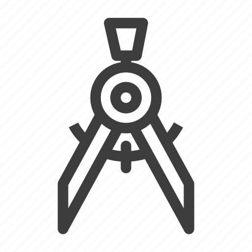 Compass, draw, geometry, pen icon - Download on Iconfinder