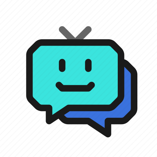 Bot, text, chatbot, chat, assistant, ai, operator icon - Download on Iconfinder