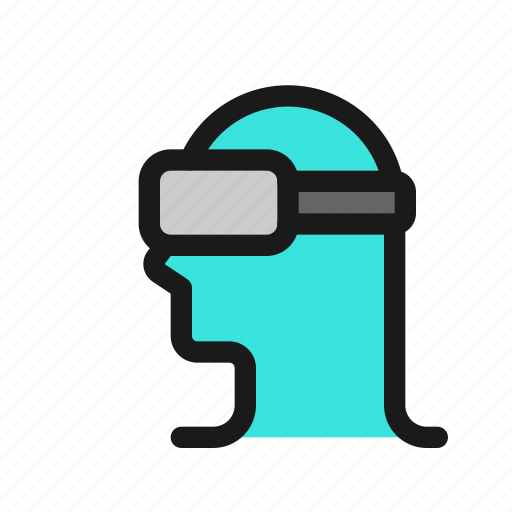 Vr, virtual, reality, goggles, headsets, simulation, technology icon - Download on Iconfinder