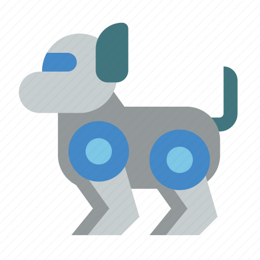 Artificial, dog, robot, bot, intelligence, robotic, pet icon - Download on Iconfinder