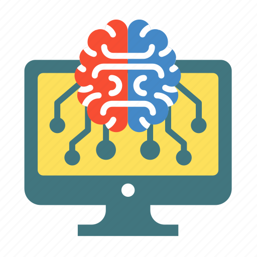 Artificial, intelligence, computer, system, technology, machine, brain icon - Download on Iconfinder